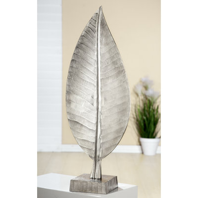 Bloomsbury Market Skulptur Guillot Elegance Leaf | Wayfair.de
